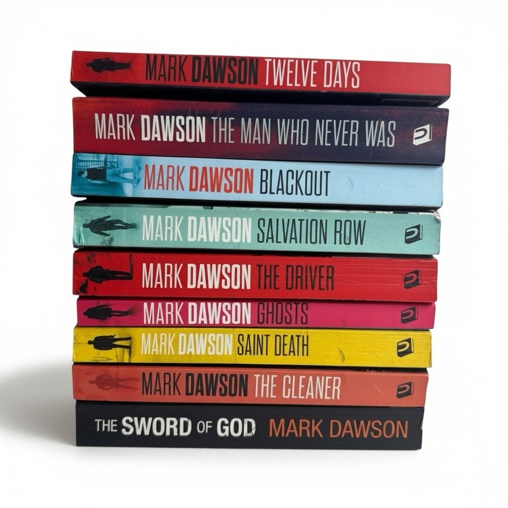 Mark Dawson John Milton Series 9 Book Lot Paperback Thriller The Cleaner Ghosts